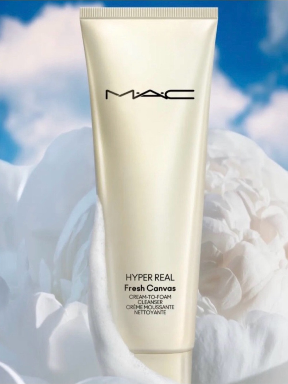 ⚡️MAC Cosmetics HYPER REAL Fresh Canvas cream to foam cleanser 4.2oz
